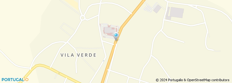 Mapa de Hospital Misericórdia de Vila Verde