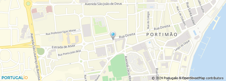 Mapa de Hospital Particular do Algarve, SA