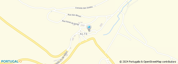 Mapa de Hotel Alte