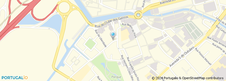 Mapa de Hotel Aveiro Center