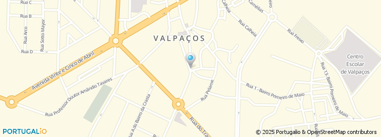 Mapa de Hotel Confortinn Valpaços