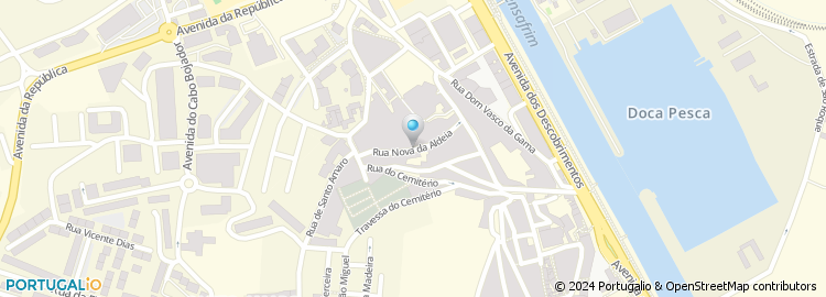 Mapa de Hotel de Lagos