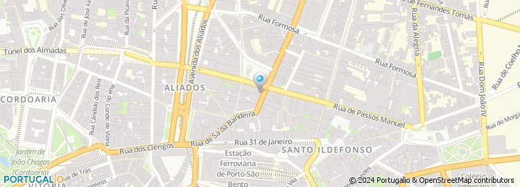 Mapa de Hotel Girassol