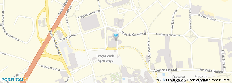 Mapa de Hotel Ibis Braga