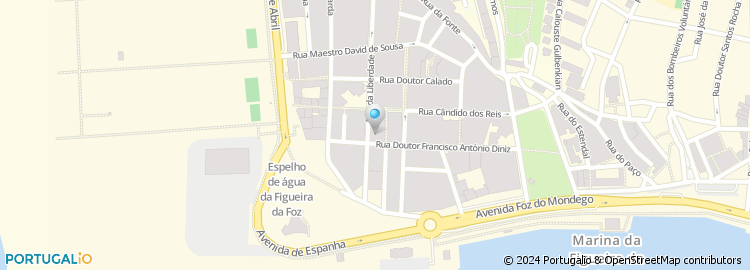 Mapa de Hotel Ibis Figueira Foz