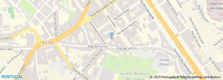 Mapa de Hotel Ibis Lisboa Liberdade