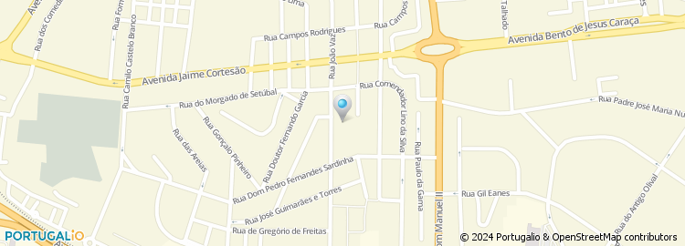 Mapa de Hotel Isidro - Isidro Alves & Filhos, Lda