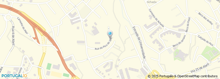Mapa de Hotel Madeira