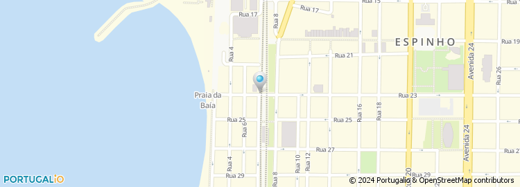 Mapa de Hotel Mar Azul