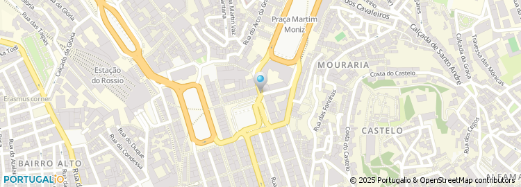 Mapa de Hotel Mundial