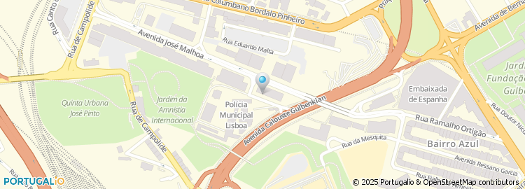 Mapa de Hotel Novotel Lisboa