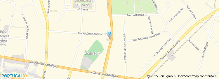 Mapa de Hotel Palanca