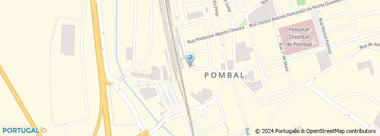 Mapa de Hotel Pombalense, SA