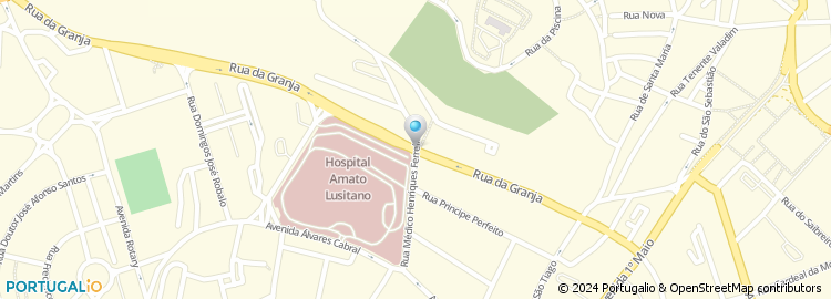 Mapa de Hotel Residencial de S. Tiago, Lda