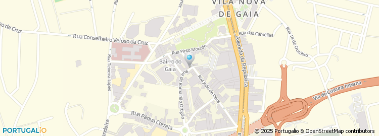 Mapa de Hotel Residencial Vera Cruz
