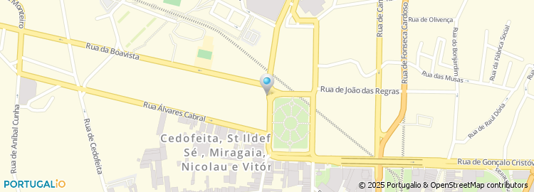 Mapa de Hotel Rex