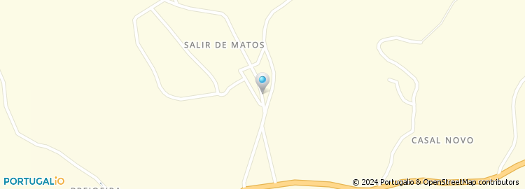 Mapa de Hotel Rural Quinta da Loira, Unipessoal Lda
