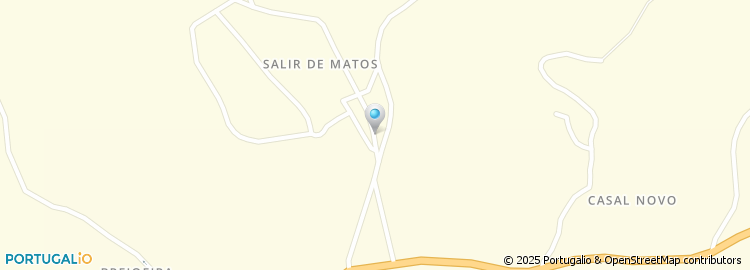 Mapa de Hotel Rural Quinta da Loira, Unipessoal Lda