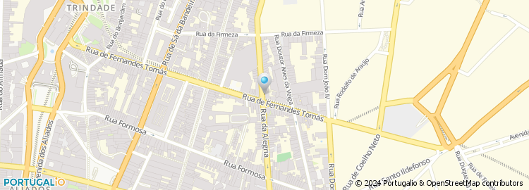 Mapa de Hotel S. José Porto