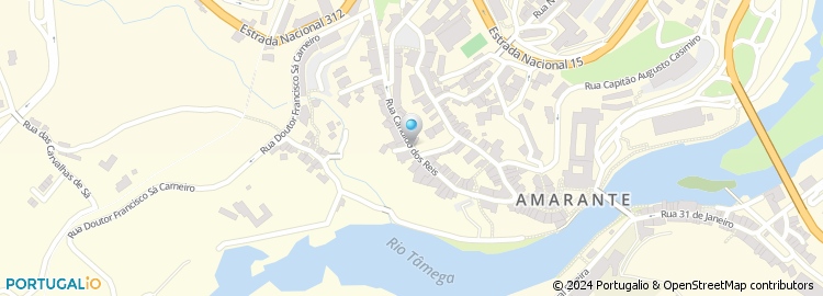 Mapa de Hotel Silva - Residencial, Lda