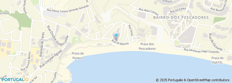 Mapa de Hotel Sol e Mar