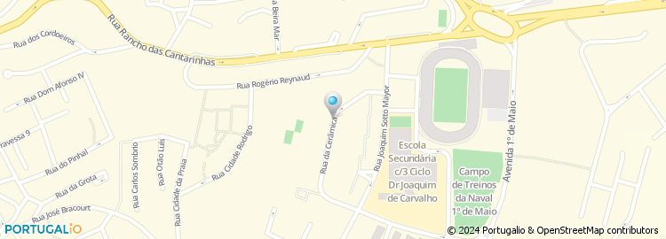 Mapa de Hotel Tamargueira