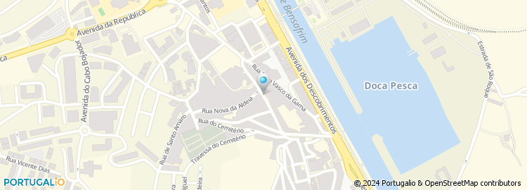 Mapa de Hotel Tivoli Lagos