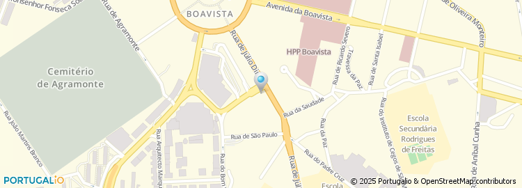 Mapa de Hotel Vice Rei