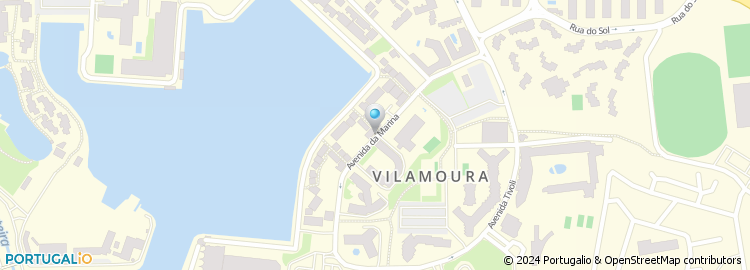 Mapa de Hotel Vila Galé Marina