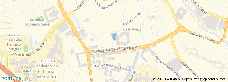 Mapa de Iberent, Rent-a-Car, Leiria