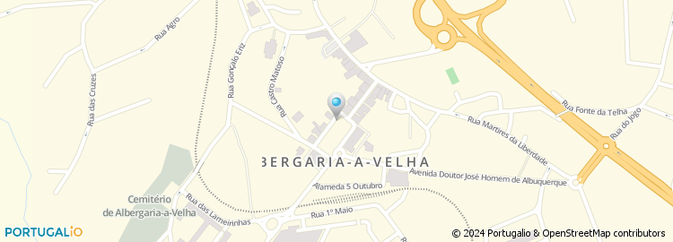 Mapa de Iberovelha - Empreendimentos Imobil. de Albergaria, Lda