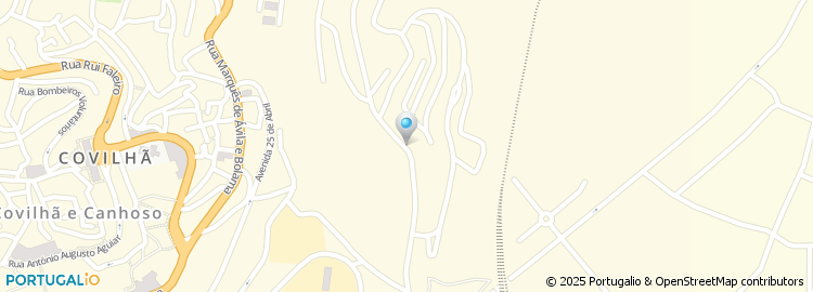 Mapa de Icmav - Igreja Cristã Manancial de Águas Vivas, Covilhã