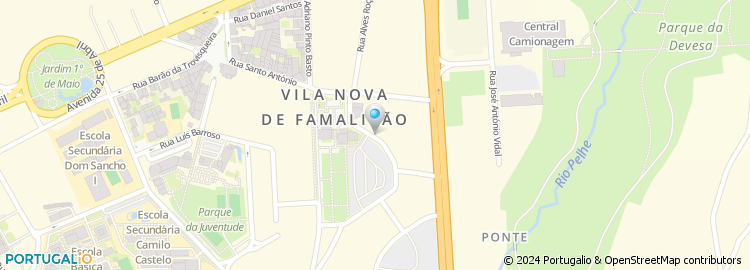 Mapa de Idalina da Silva Guimaraes & Cia., Lda