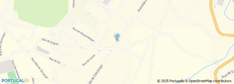 Mapa de Igreja Evangelica do Cristianismo Vivo de Portugal