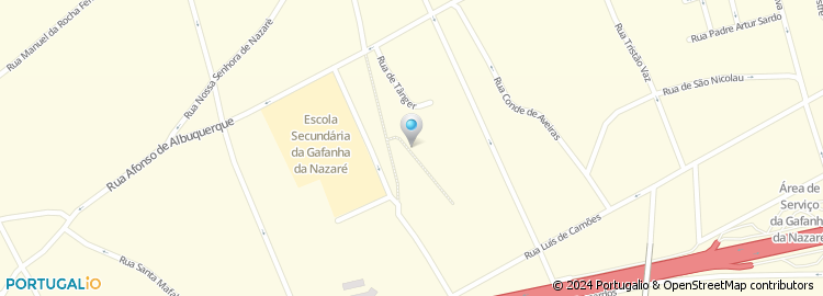 Mapa de 1º Beco da Rua São Jorge