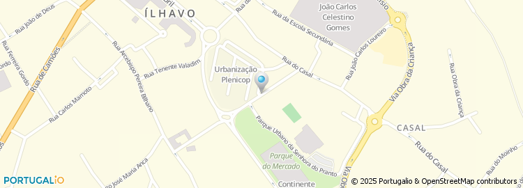 Mapa de Avenida de Nossa Senhora do Pranto