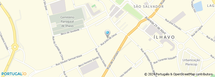 Mapa de Beco 6 à Rua João de Deus