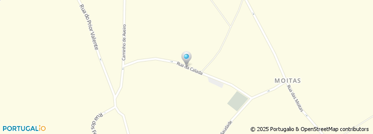 Mapa de Rua da Calada