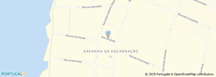 Mapa de Rua da Igreja