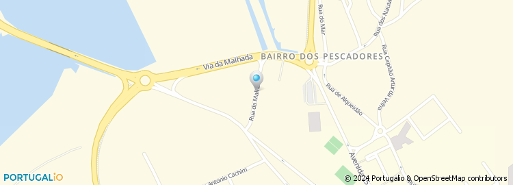 Mapa de Rua da Malhada