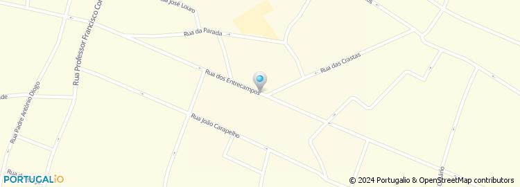 Mapa de Rua de Entre Campos