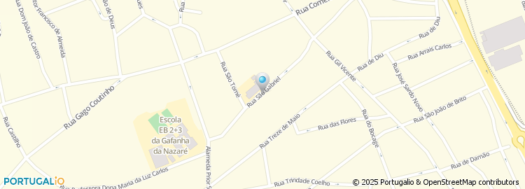 Mapa de Rua de São Gabriel