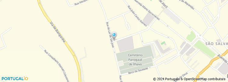 Mapa de Rua Dom Júlio Tavares Rebimbas