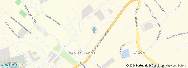 Mapa de Rua Doutor Fernando Magano
