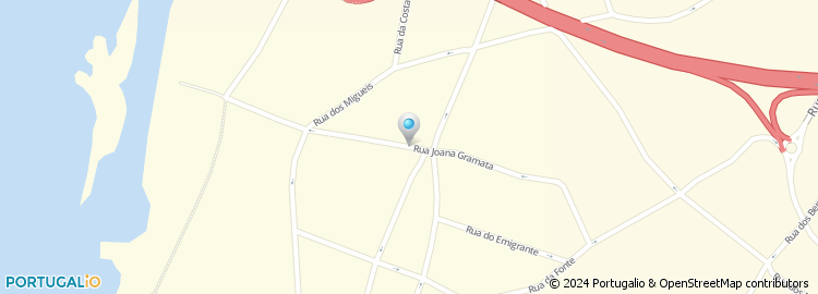 Mapa de Rua Joana Gramata