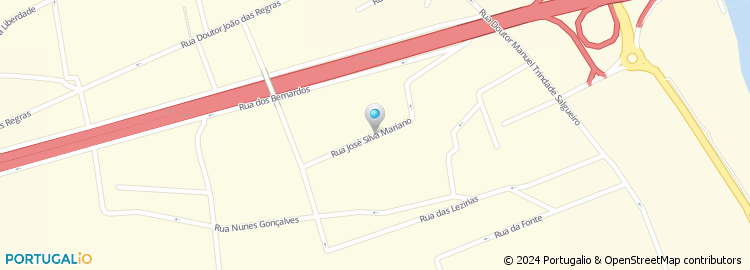 Mapa de Rua José Parrachoche