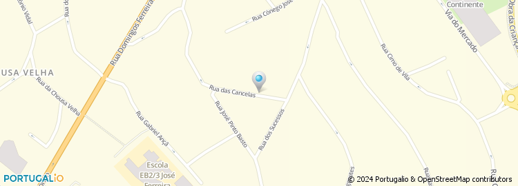 Mapa de Rua Padre Carlos Marques