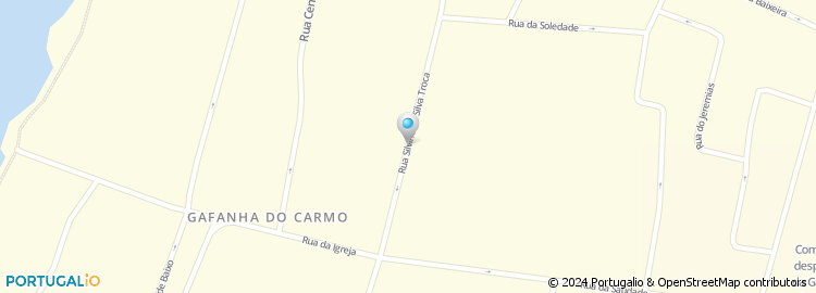 Mapa de Rua Silvino Silva Troca