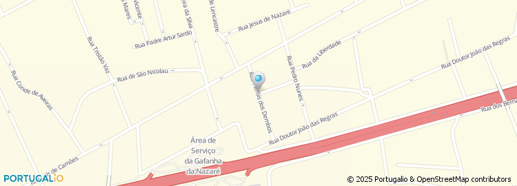 Mapa de Travessa dos Bombeiros
