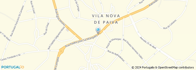 Mapa de Ilídio Silva Ferreira - Serralharia Civil, Unipessoal Lda